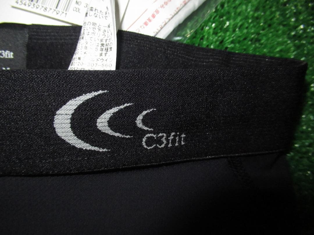 C3fit インパクトエアーロングタイツ レディースM　ブラック