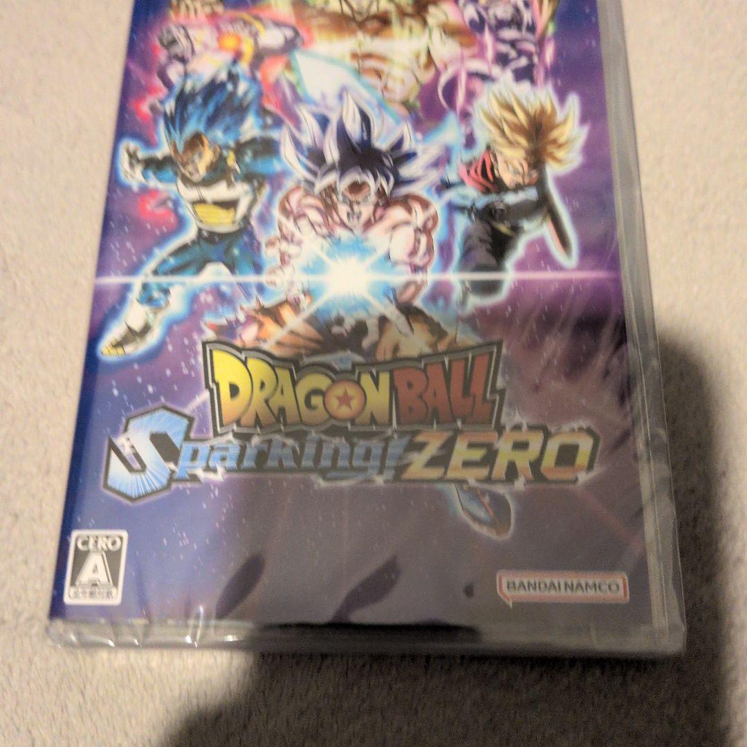 NintendoSwitchドラゴンボールスパーキング ZERO新品未使用未開封