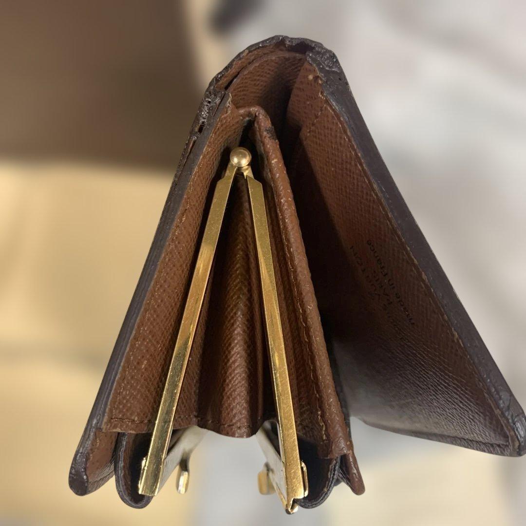 Louis Vuitton 二つ折り財布 モノグラム がまぐち入れ