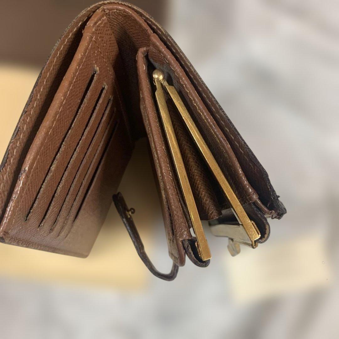 Louis Vuitton 二つ折り財布 モノグラム がまぐち入れ