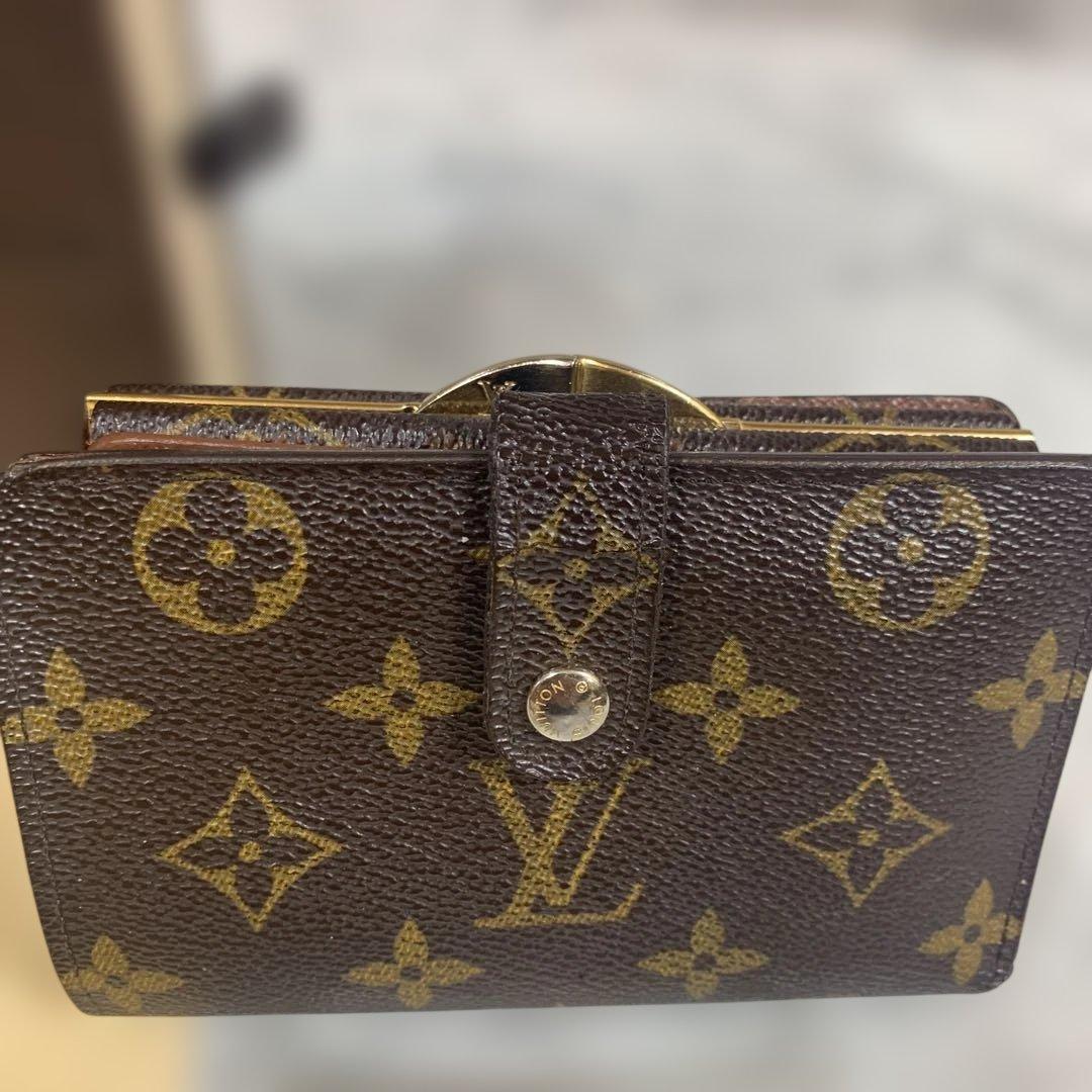 Louis Vuitton 二つ折り財布 モノグラム がまぐち入れ
