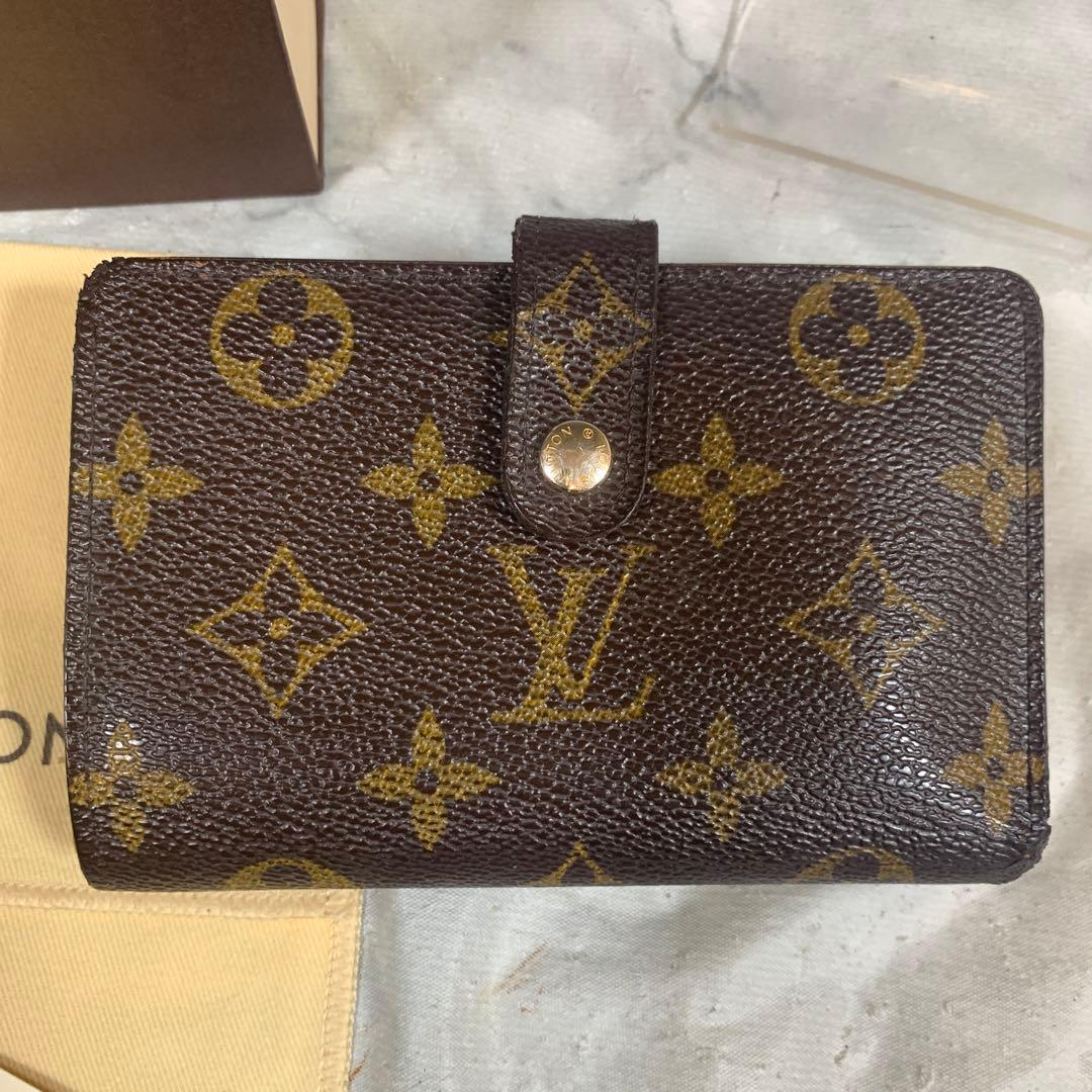 Louis Vuitton 二つ折り財布 モノグラム がまぐち入れ