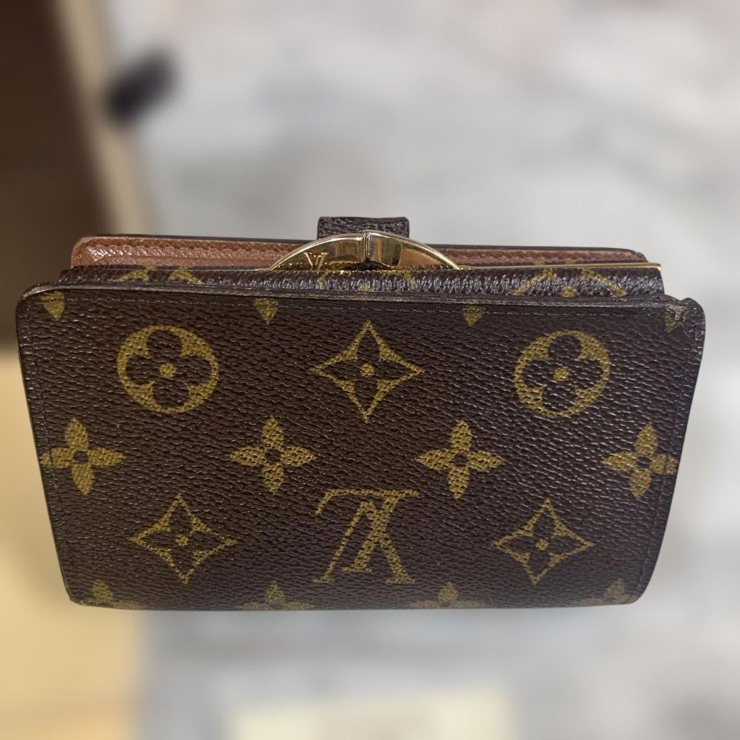 Louis Vuitton 二つ折り財布 モノグラム がまぐち入れ