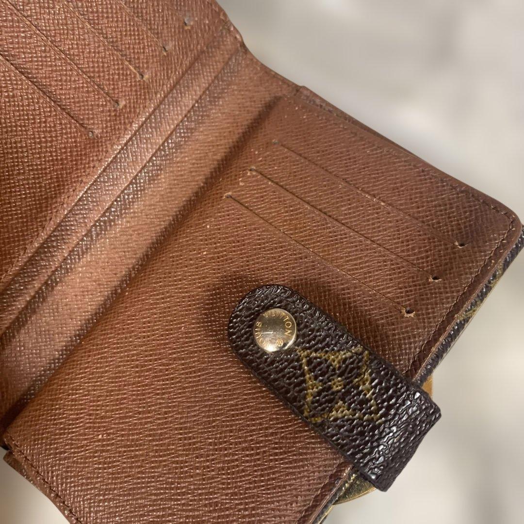 Louis Vuitton 二つ折り財布 モノグラム がまぐち入れ