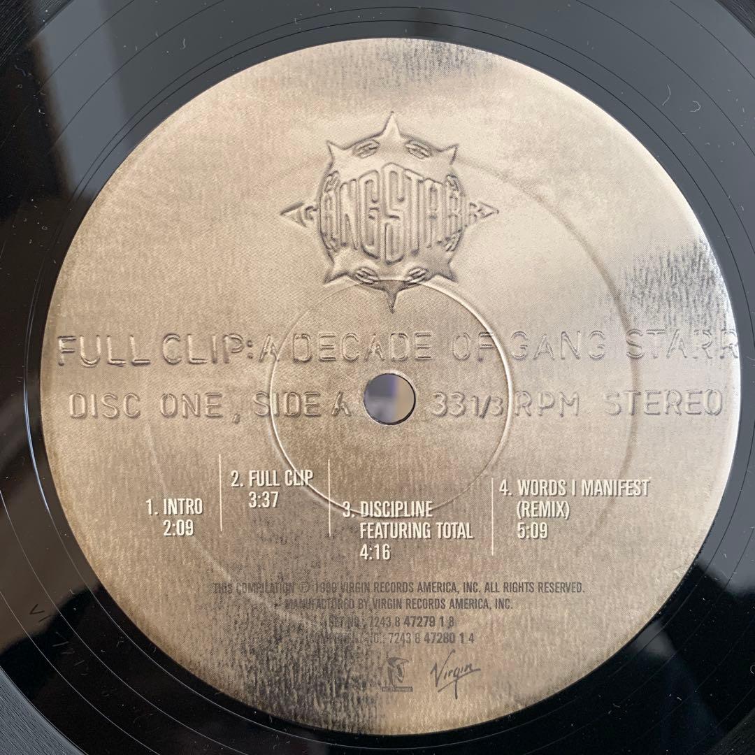 GANG STARR A DECADE OF GANG STARR レコード