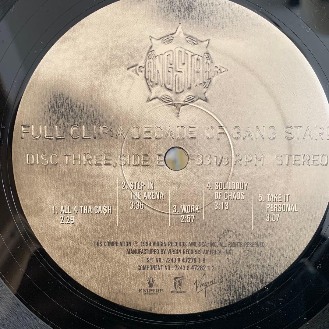 GANG STARR A DECADE OF GANG STARR レコード