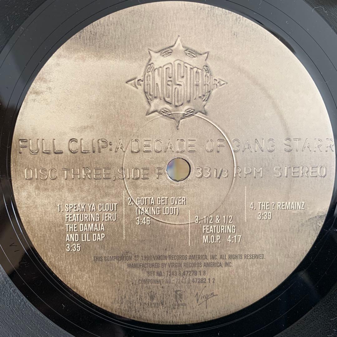 GANG STARR A DECADE OF GANG STARR レコード