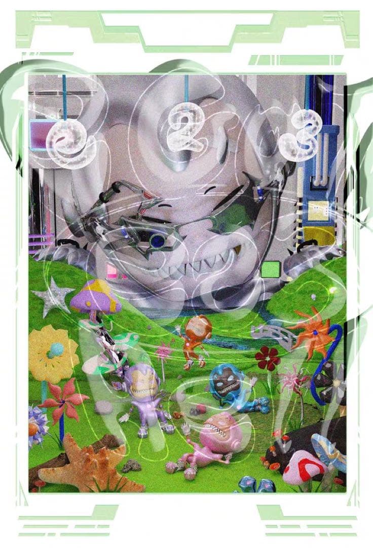 あおばくん着用 Embryo グラフィック tシャツ　y2k 00s