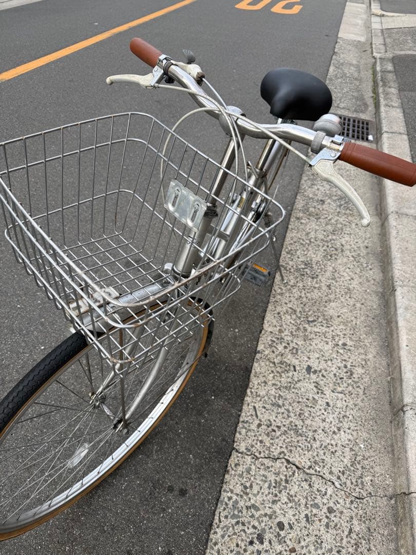 161 自転車 大阪市 【引取り限定】 26インチ 変速付き