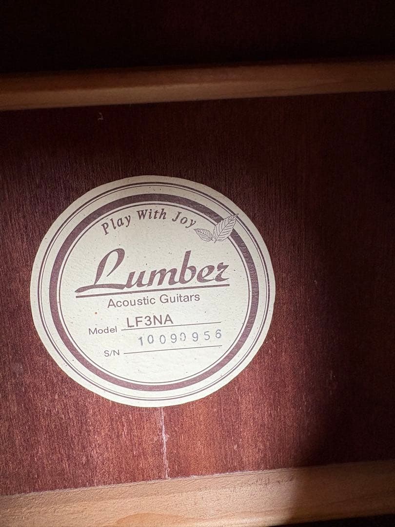 島村楽器 Lumber LF3NA アコースティックギター