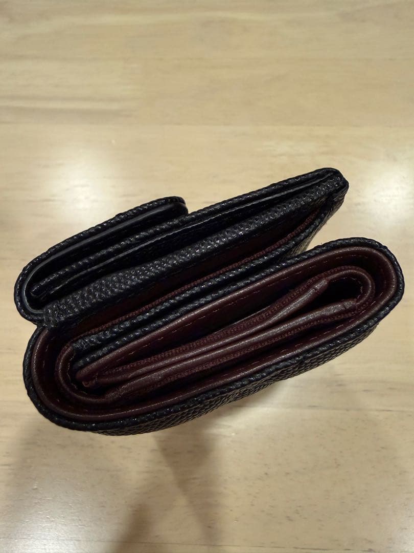 CHANEL マトラッセ　キャビアスキン　スモールウォレット