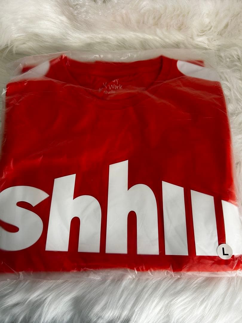 【Lサイズ】Vaundy ShhShirt \"SILENCE\" 長袖Tシャツ