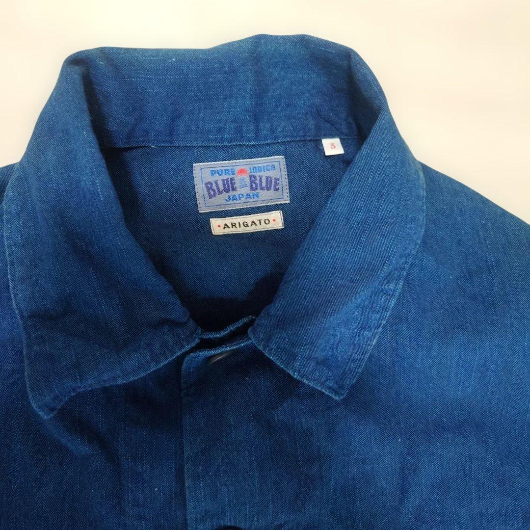 BLUE BLUE JAPAN カバーオール ダークブルー