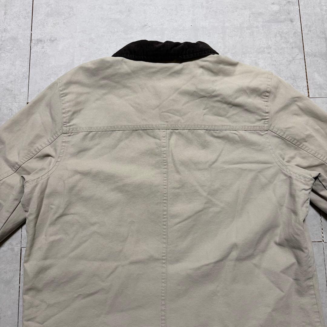 LAND'S END ランズエンド ハンティングジャケット 襟コーデュロイ L