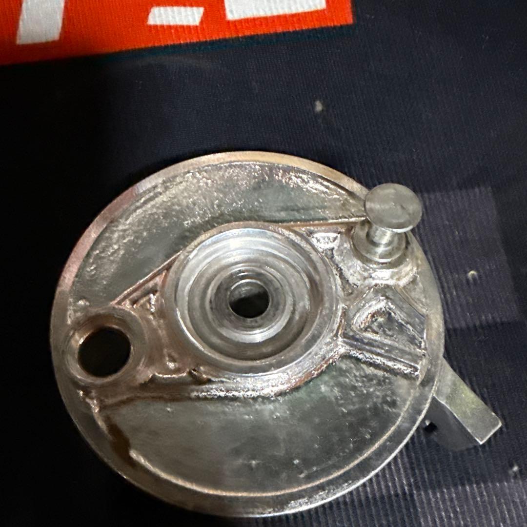 モンキー 12V 純正フロントハブ　武川ブレーキパネルセット