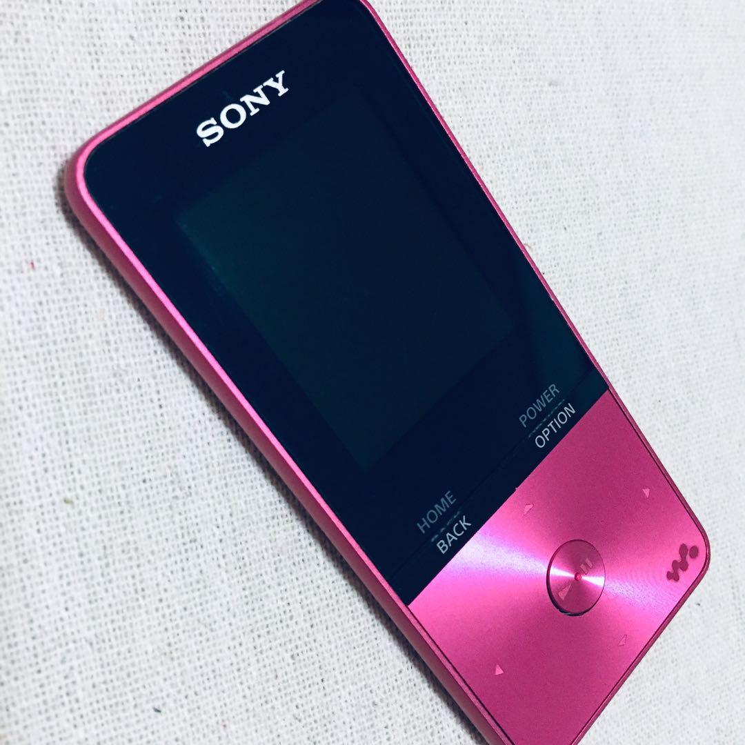 美品 SONY ウォークマン NW-S315 16GB ビビッドピンク