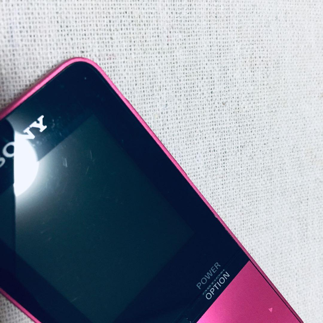 美品 SONY ウォークマン NW-S315 16GB ビビッドピンク