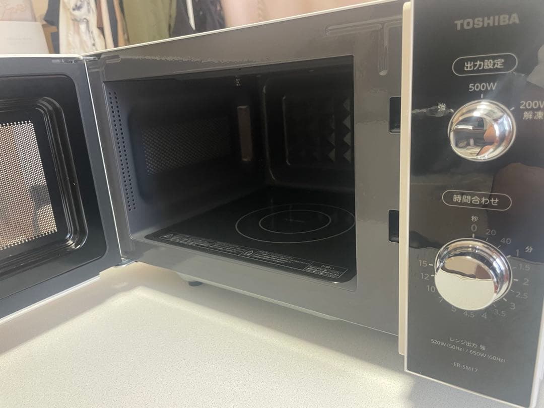 【美品】東芝 電子レンジ ヘルツフリー ER-SM17 2020年製