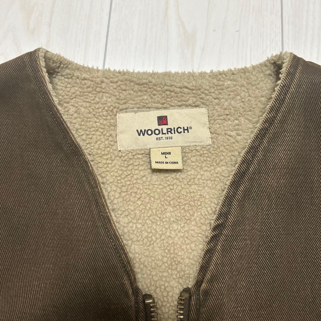 WOOLRICH オリーブ カジュアルベスト