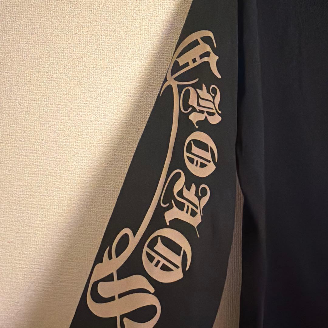 CRONOS BLACKLETTER L/S TEE クロノス　ロンT 長袖