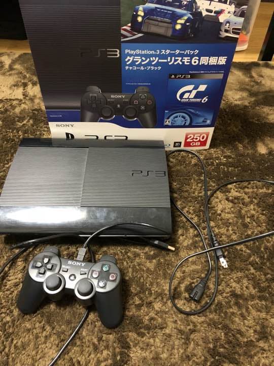 ps3本体とコントローラー