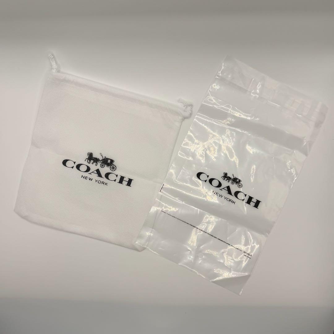 コーチ 二つ折り 財布 ブラウン COACH シグネチャー 【未使用】