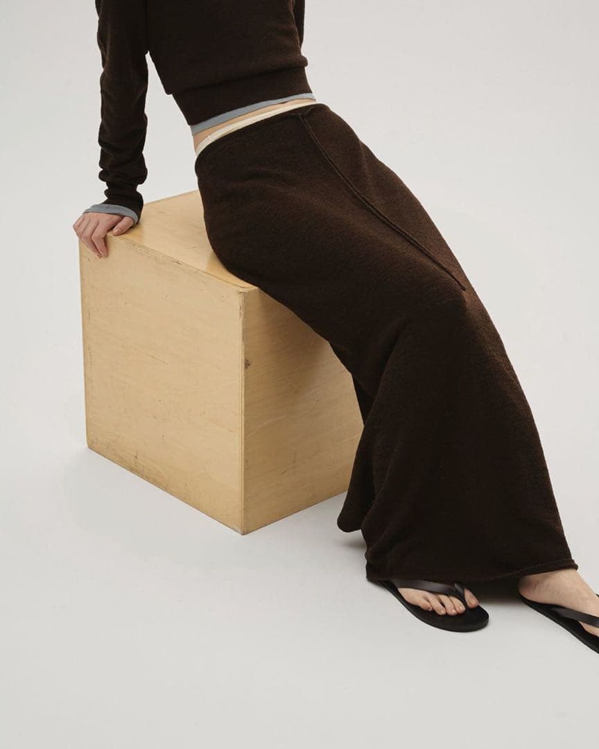 スカート todayful 2026SS Miniboucle Knit Skirt