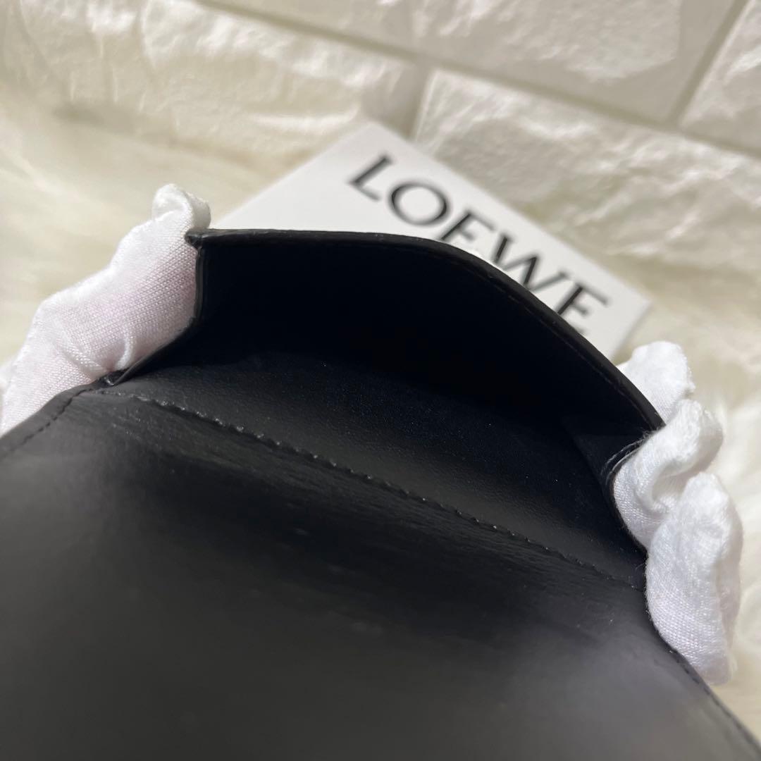【極美品】LOEWE ロエベ トライフォールド 三つ折り財布 巾着付き