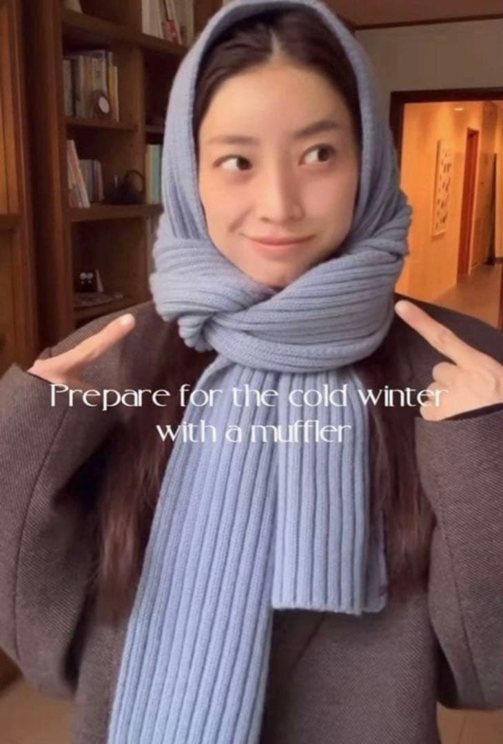 小物 TODAYFUL / Rib Knit Muffler
