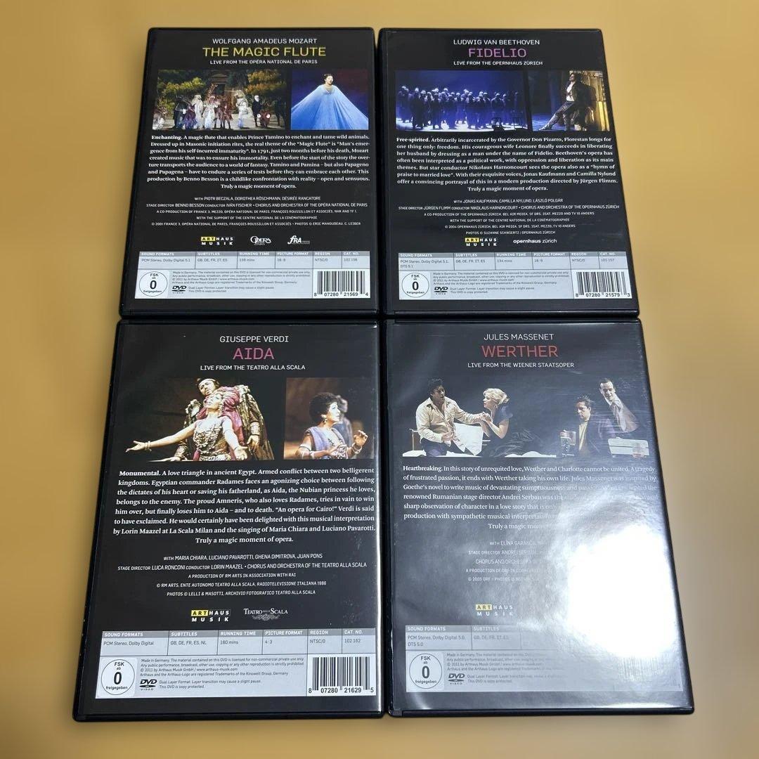MAGIC MOMENTS OF OPERA 10のオペラ全曲　11DVDセット
