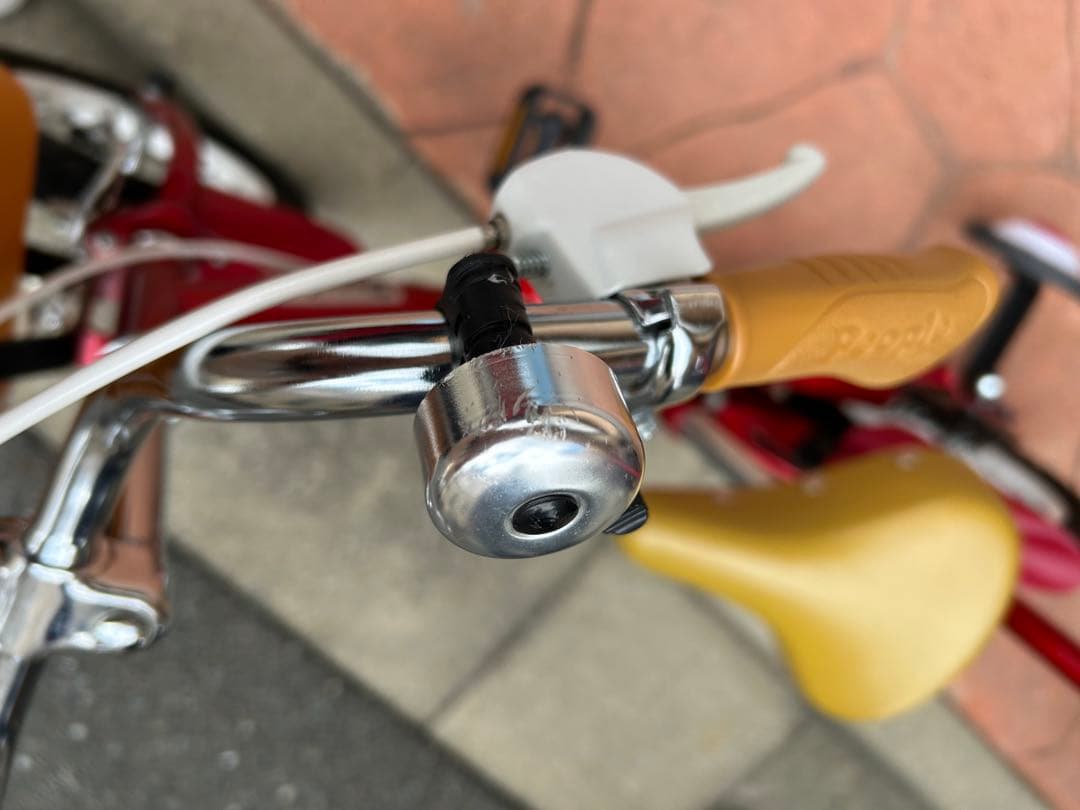 【さすけ】　子供　自転車　people 12インチ　赤　引き取り限定