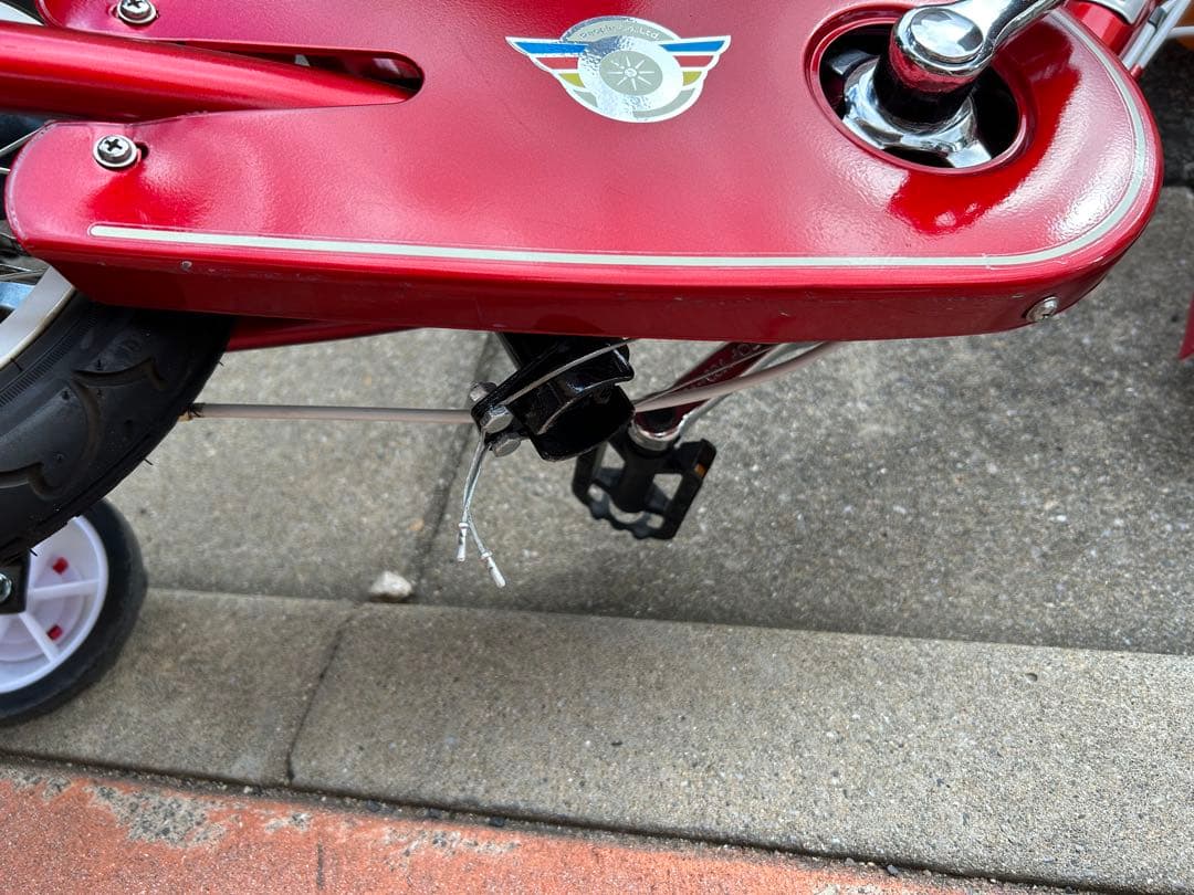 【さすけ】　子供　自転車　people 12インチ　赤　引き取り限定