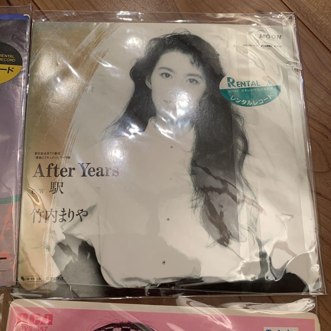 竹内まりや　シングルレコードまとめ売り