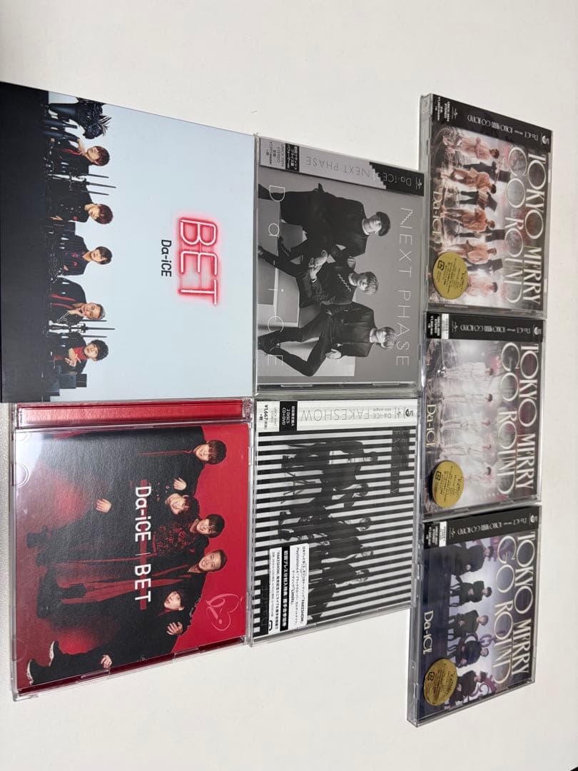 Da-iCE CD、DVD
