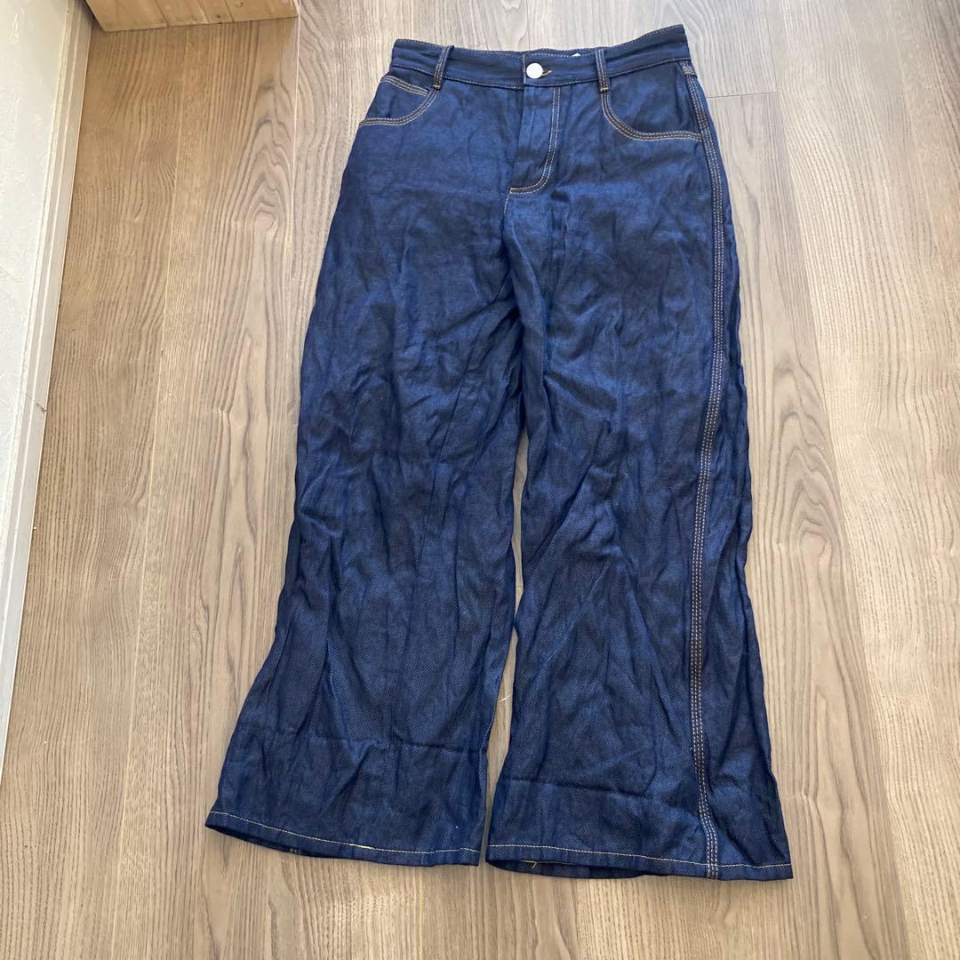 BOTTEGA VENETA ワイドレッグデニム 36