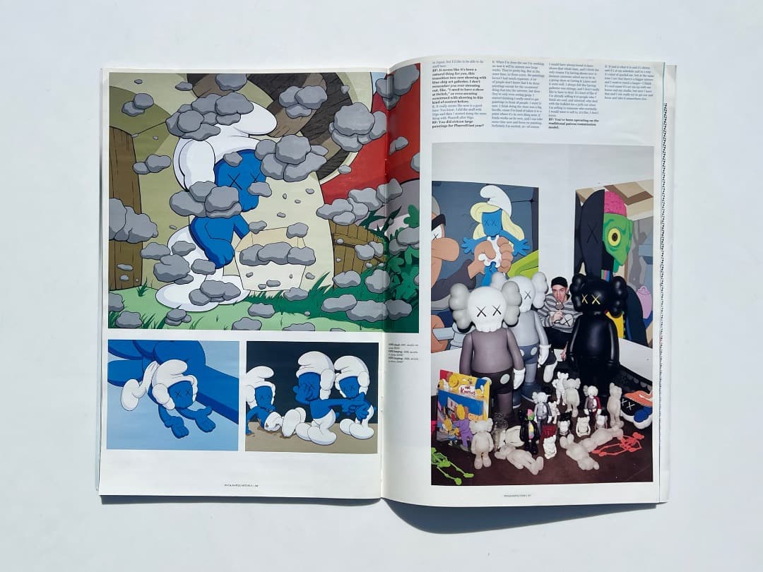 趣味 Kaws ANP Quarterly RVCA Art Magazine