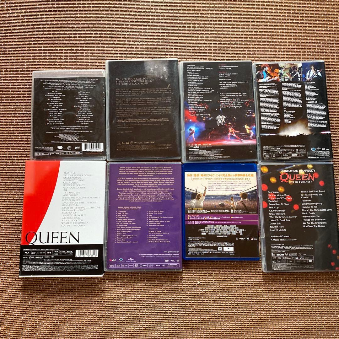 おまけあり！クイーンDVD8枚セット◆フレディ・マーキュリー◆合計26,376円