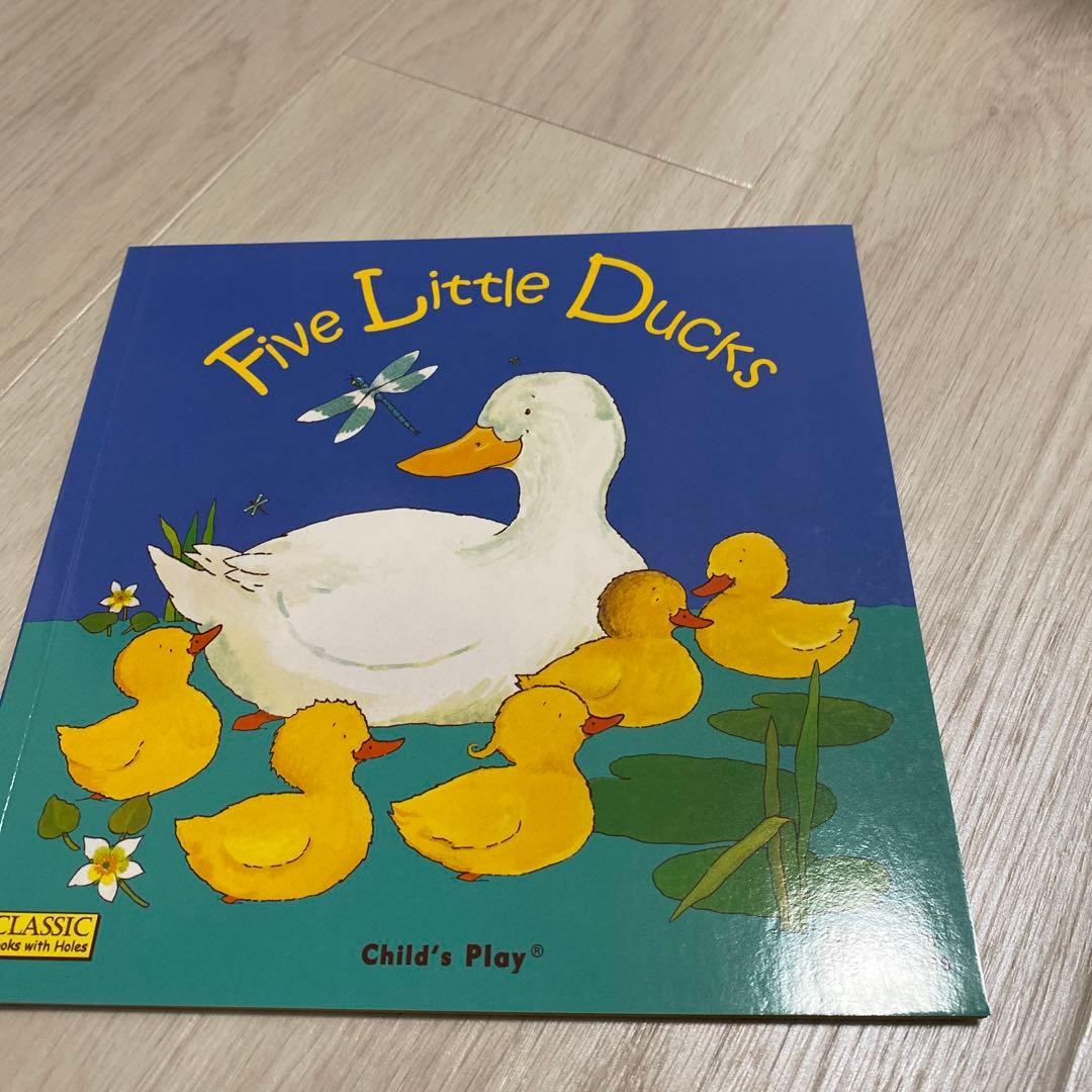 505 Five little ducks 穴開き仕掛け音声絵本