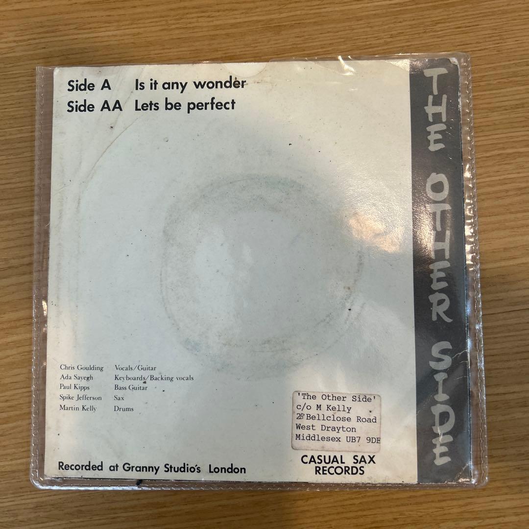 The Other Side - Is It Any Wonder 7インチ
