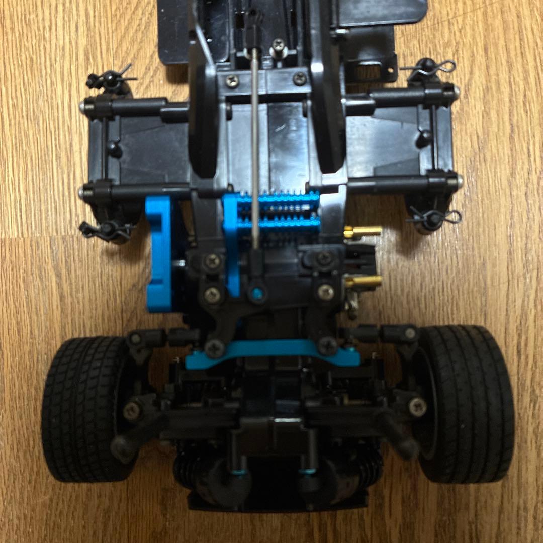▫️【未走行】タミヤ　TAMIYA M-05 シャーシ オプション多数 モーター付