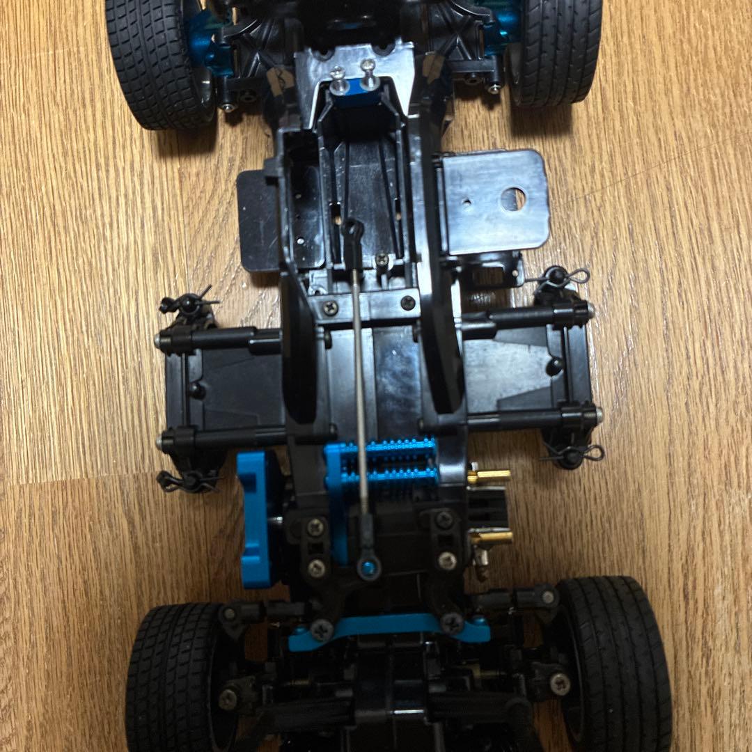 ▫️【未走行】タミヤ　TAMIYA M-05 シャーシ オプション多数 モーター付