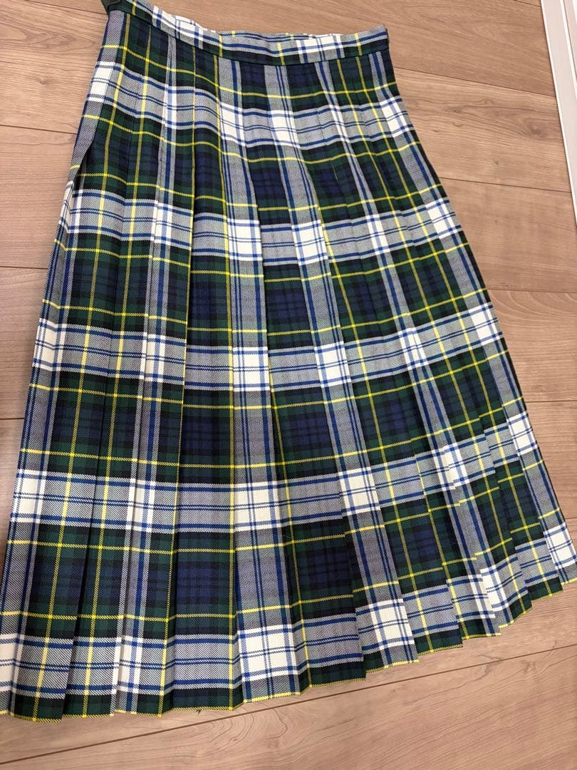 O'NEIL OF DUBLIN　プリーツラップロングスカート