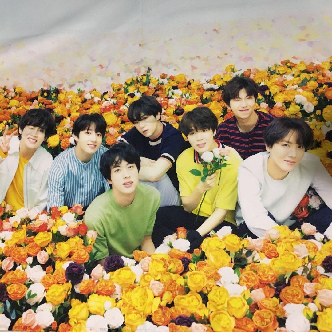 BTS ファブリックポスター 京セラ