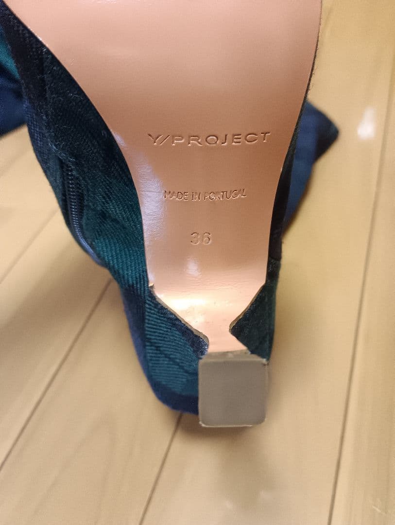 y/project ニーハイブーツ EU36 23cm