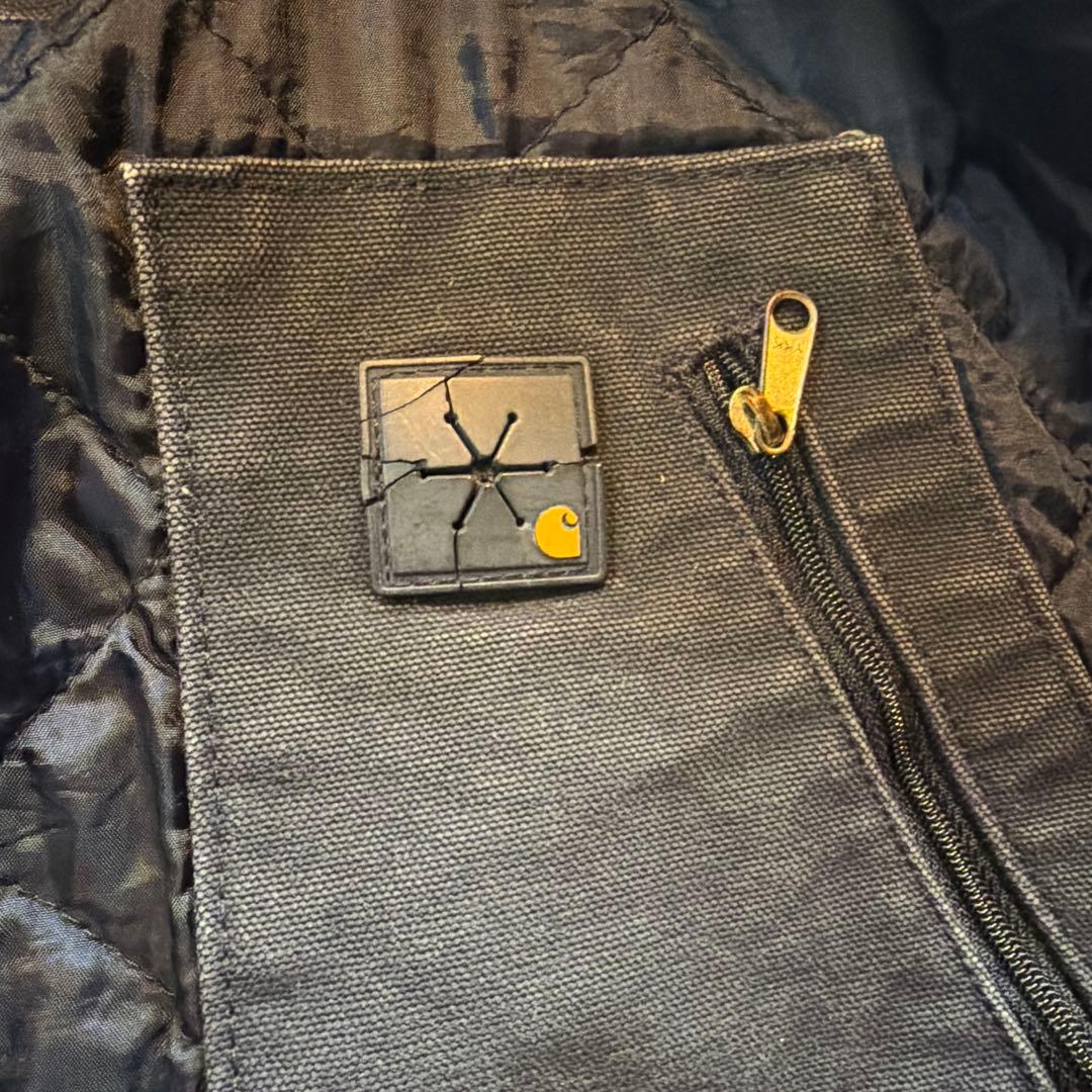 Carhartt フード付きベスト S ダークグレー