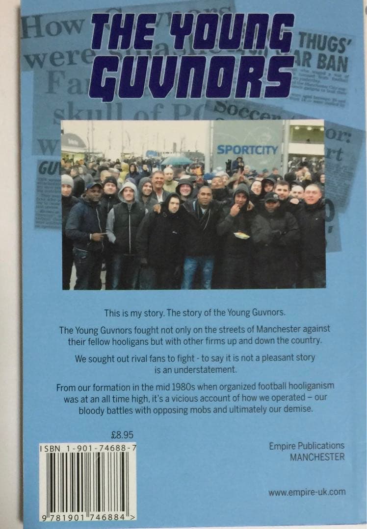 Manchester City The young guvnors 洋書新品