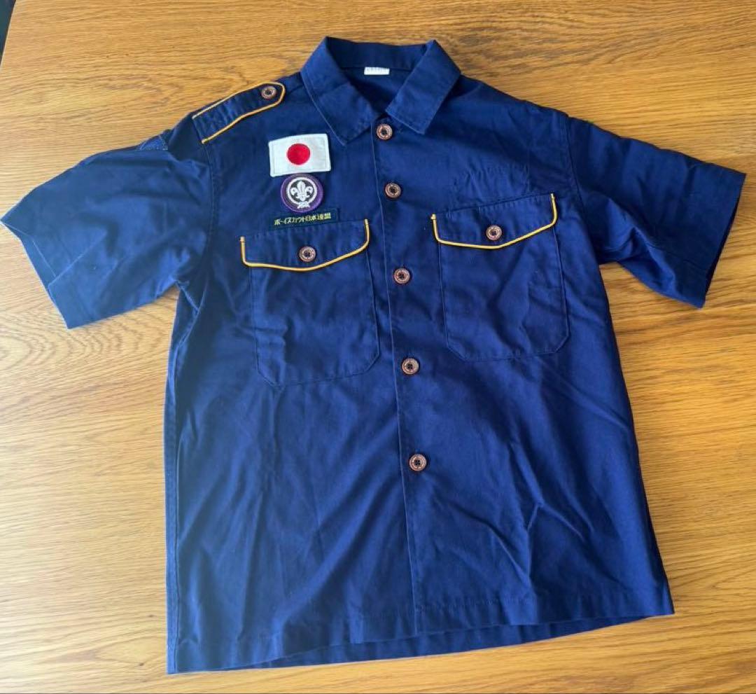 ボーイスカウト　カブ　セット（制服上、制服下、帽子、ベルト、襷）