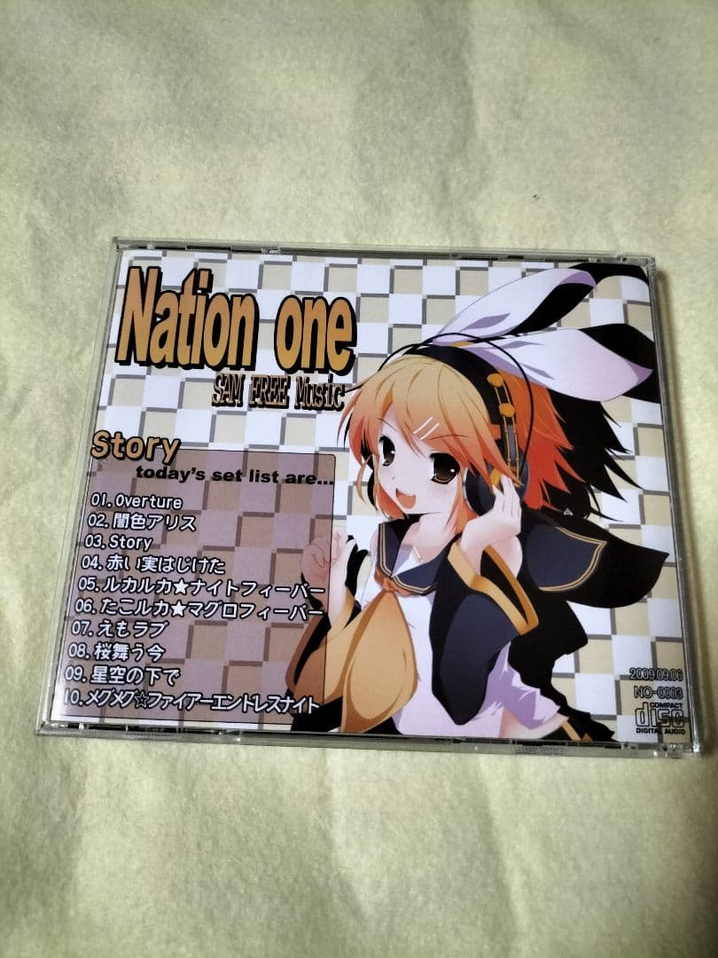 Nation one STORY samfree ボカロ CD　帯付き