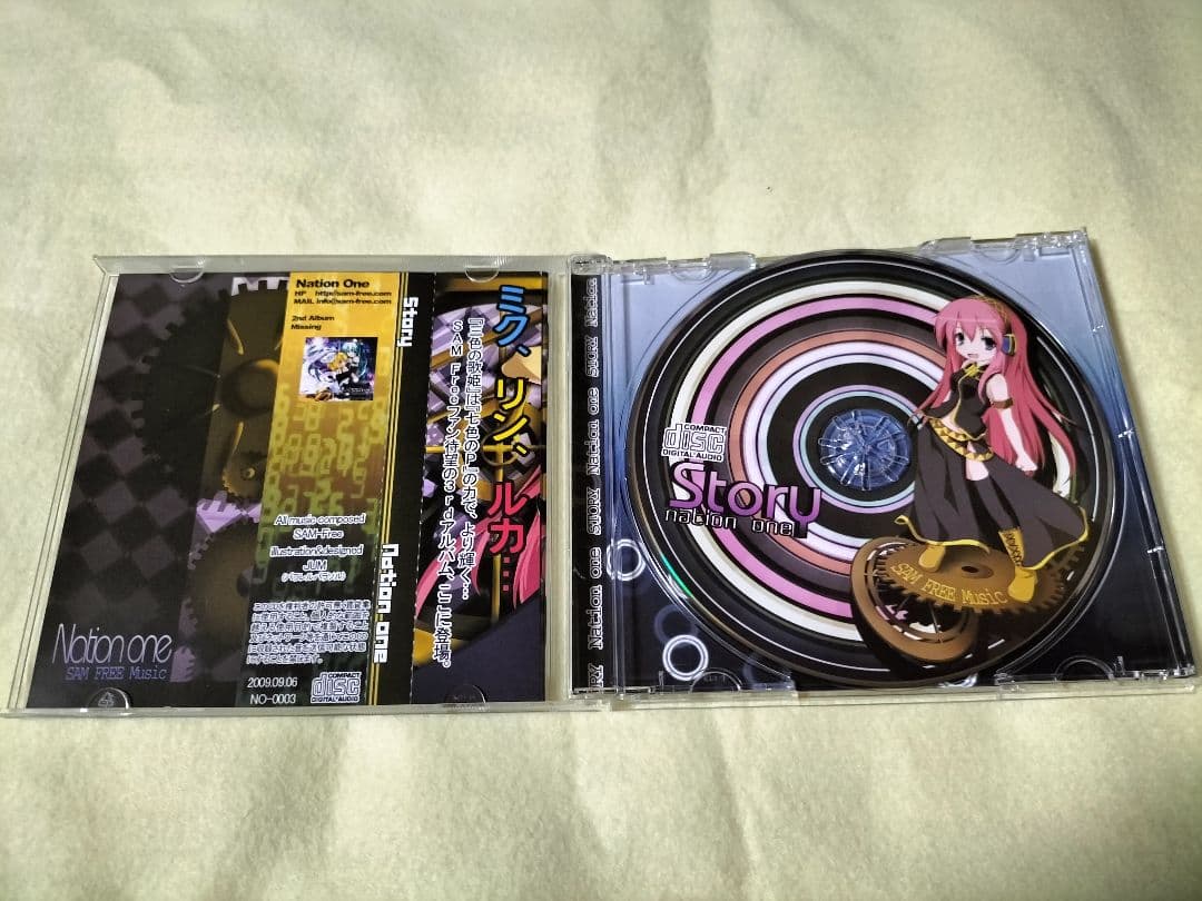 Nation one STORY samfree ボカロ CD　帯付き