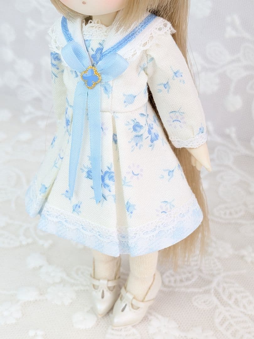 【ピコニーモP専用】セーラーワンピース ネモフィラ 907